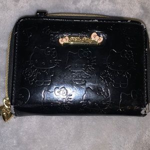 Black Hello Kitty wallet